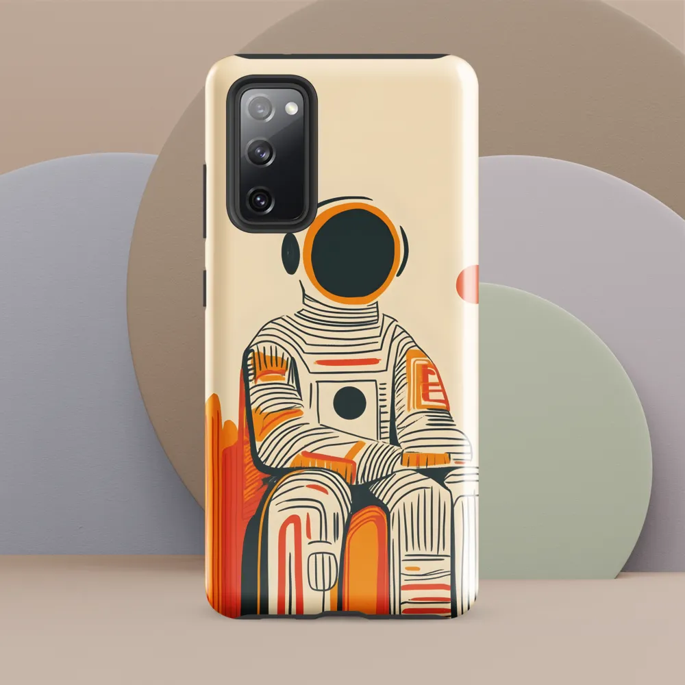 Contemplation of the Stars | Phone Case |  S20 FE | Tough Case | Glossy