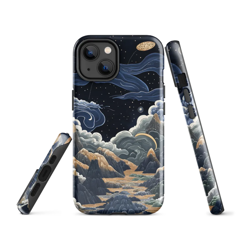 Celestial Harmony: Peaks and Planets