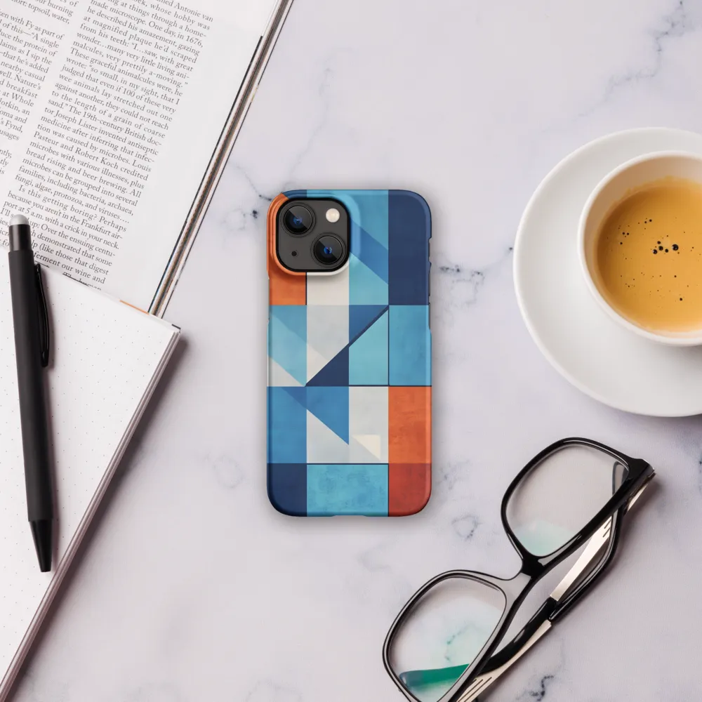 Geometric Harmony in Color | Phone Case |  13 Mini | Snap Case | Matte