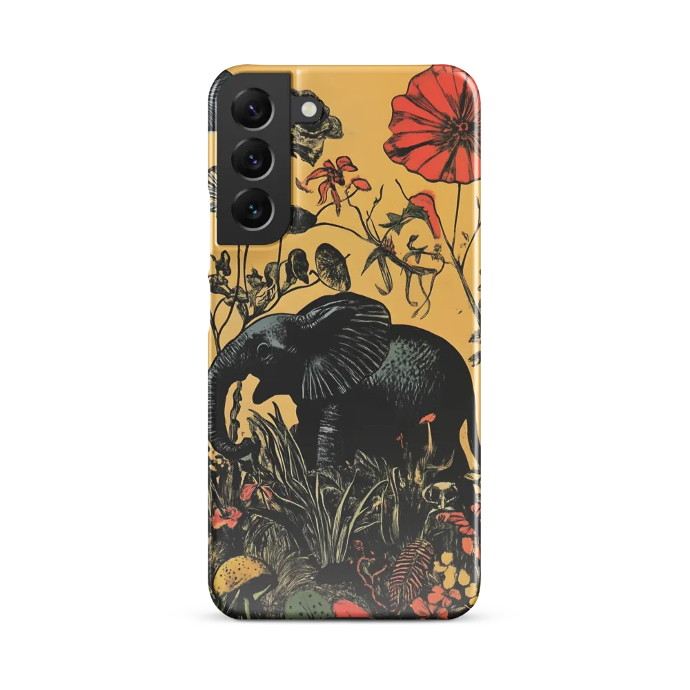 Floral Majesty: The Elephant's Sanctuary