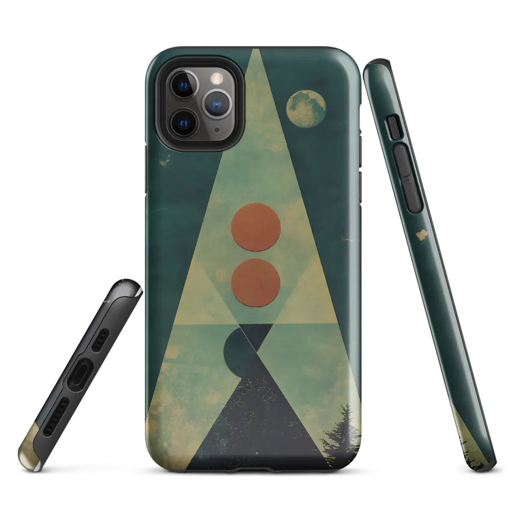 Geometric Harmony in Nature | Phone Case |  11 Pro Max | Tough Case | Glossy