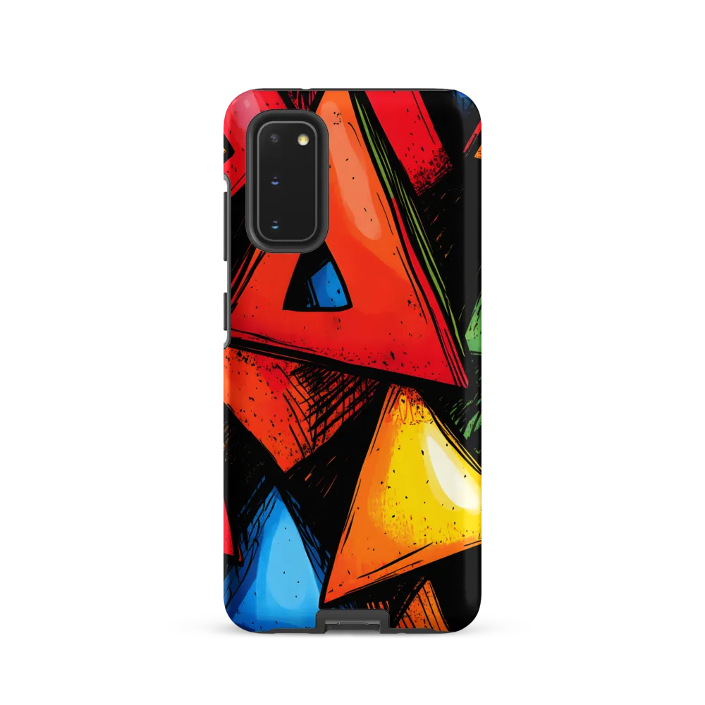 Vibrant Triangles in Abstract Harmony