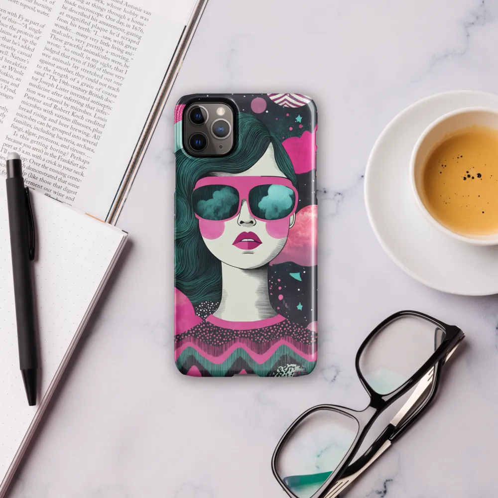 Chic Dreams: A Pop Art Portrait | Phone Case |  11 Pro Max | Snap Case | Glossy