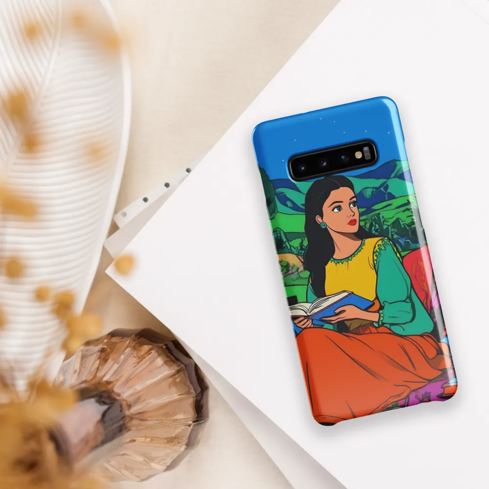 The Joy of Reading | Phone Case |  S10 Plus | Snap Case | Glossy