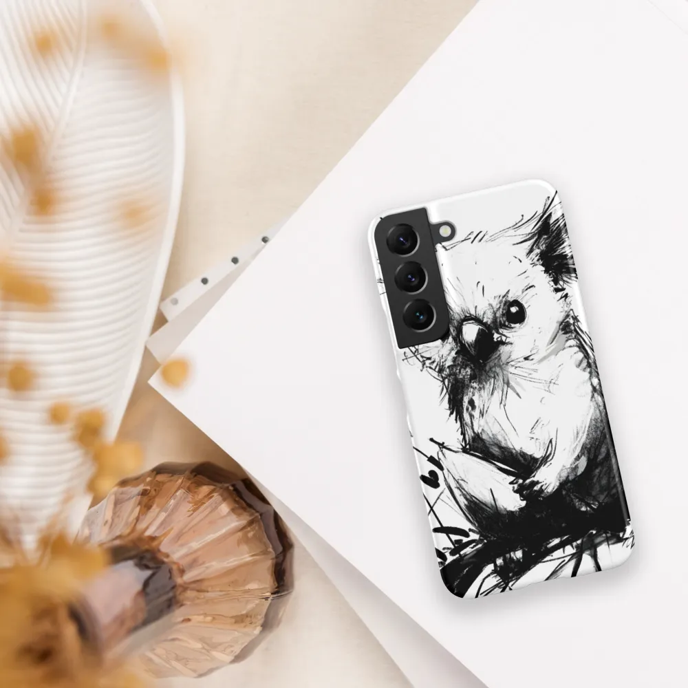 Whimsical Koala in Ink