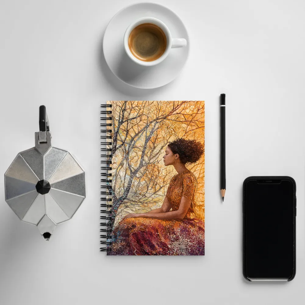 Whispers of Autumn | Spiral Notebook