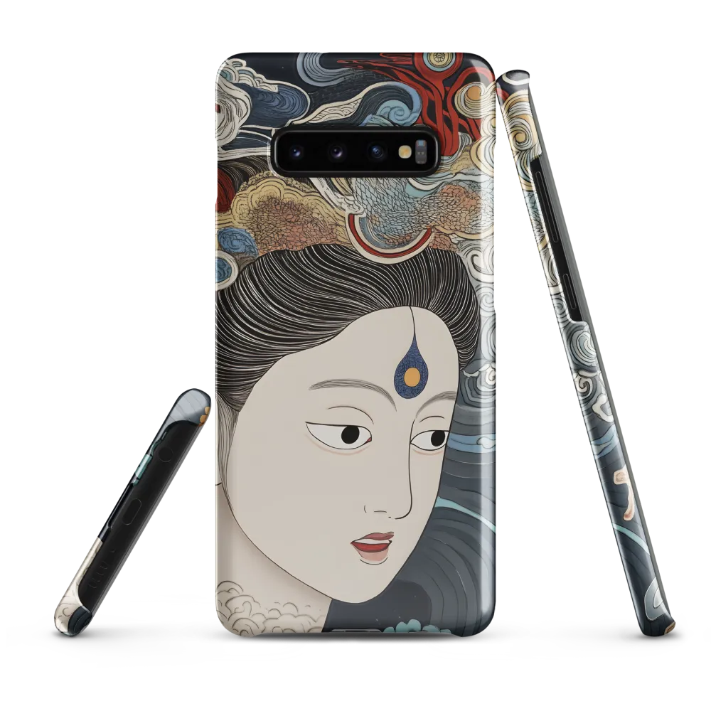 Ethereal Serenity of the Goddess | Phone Case |  S10 Plus | Snap Case | Glossy