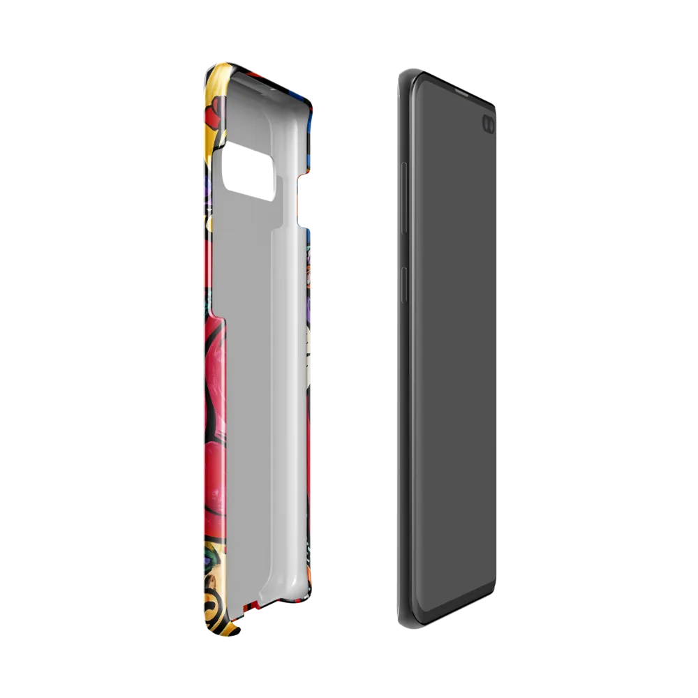 Elegance in Color | Phone Case |  S10 | Snap Case | Glossy