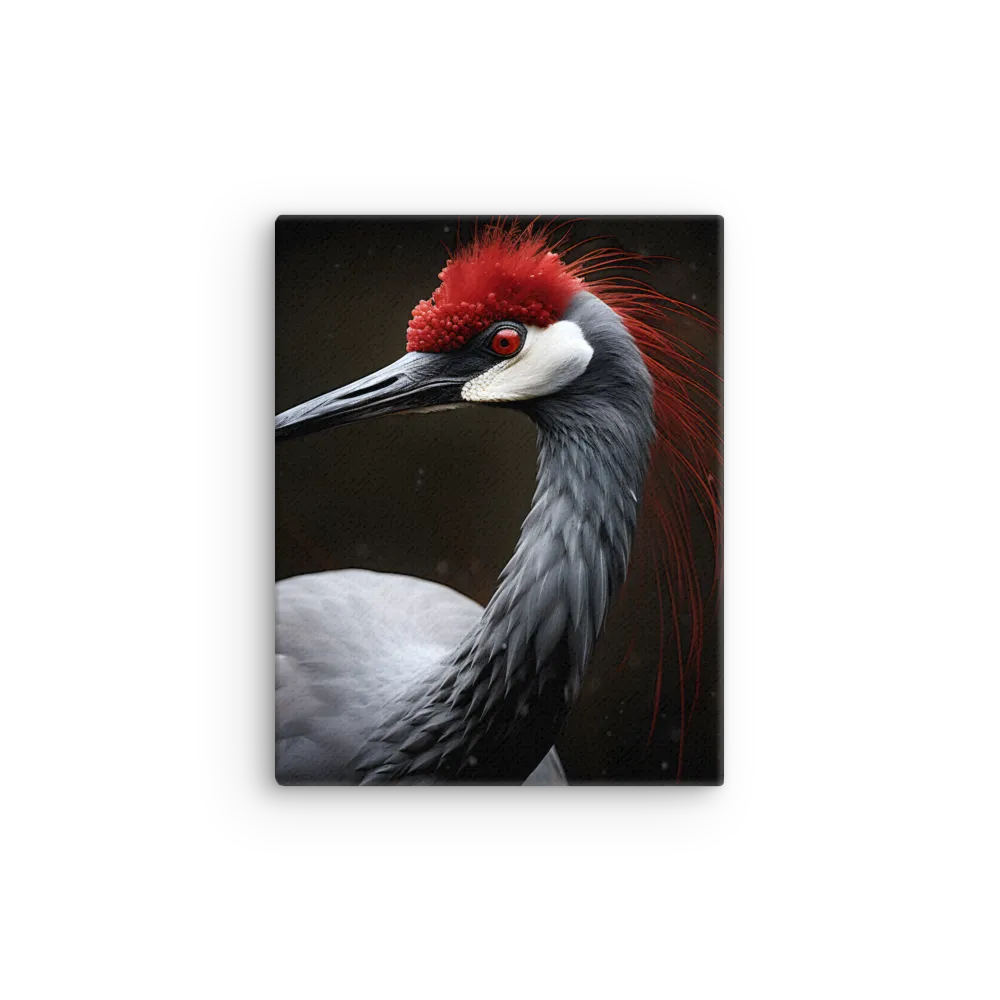 Ember-Crested Elegance | Thin Canvas | 11″×14″