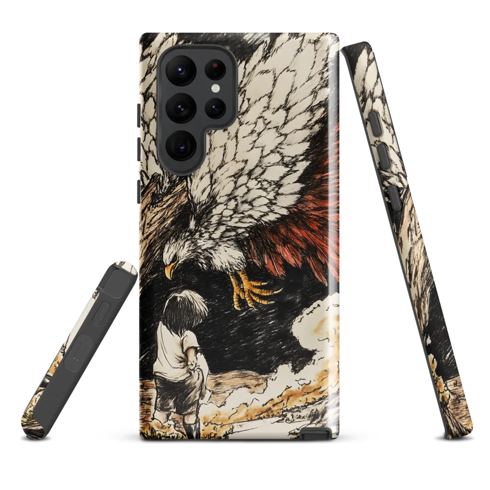 Awakening of the Guardian | Phone Case |  S22 Ultra | Tough Case | Glossy