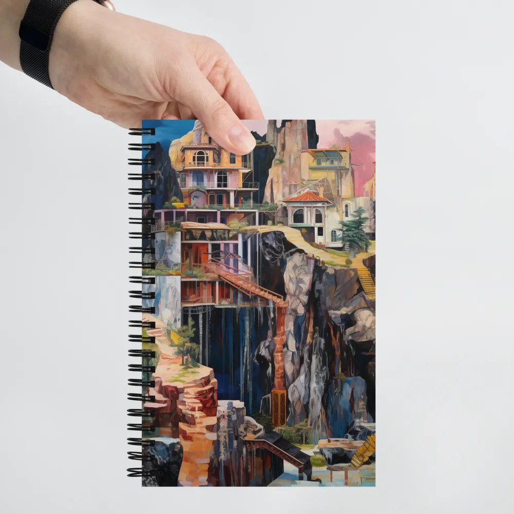 Dreamscape of Structures | Spiral Notebook