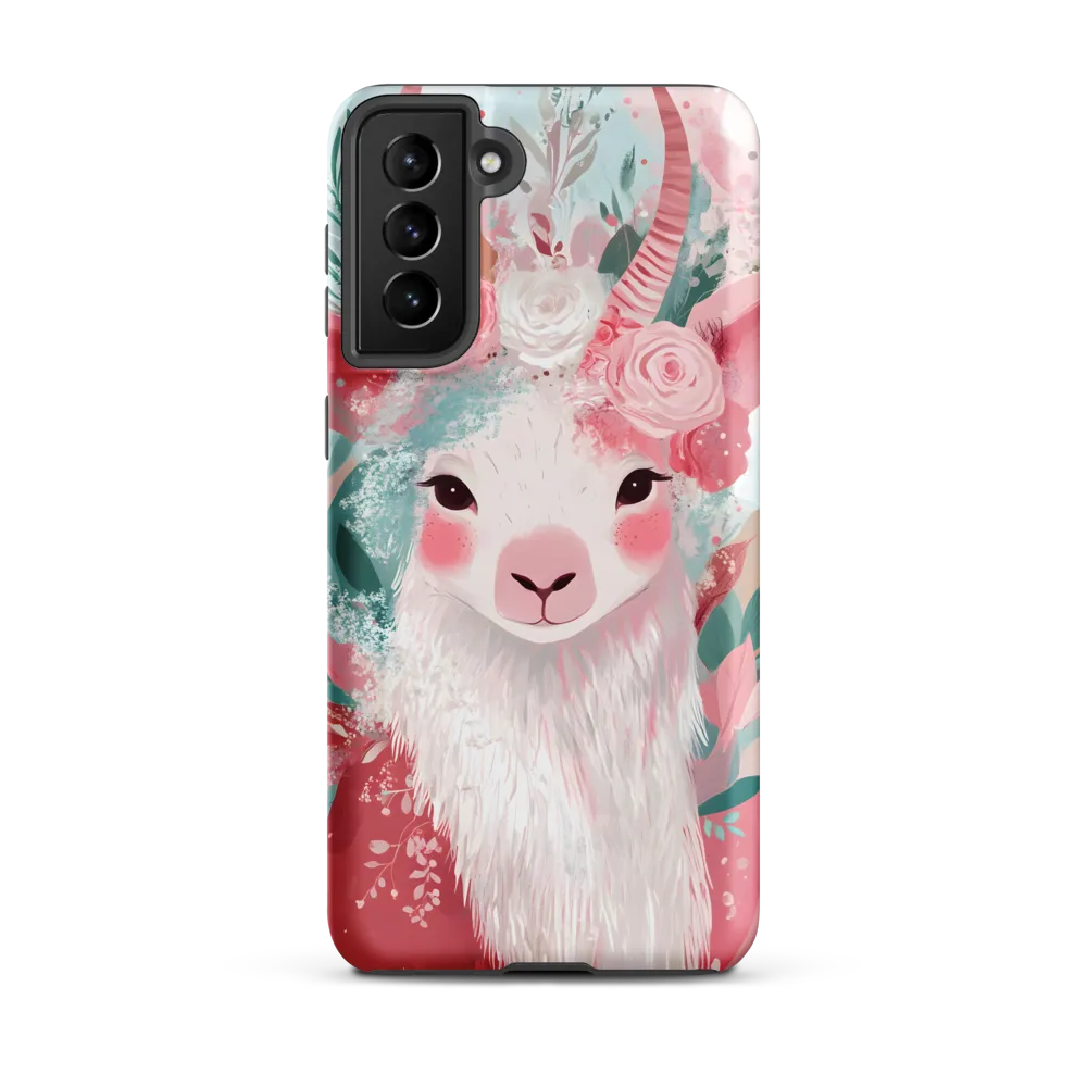 Spring Whimsy: The Floral Goat