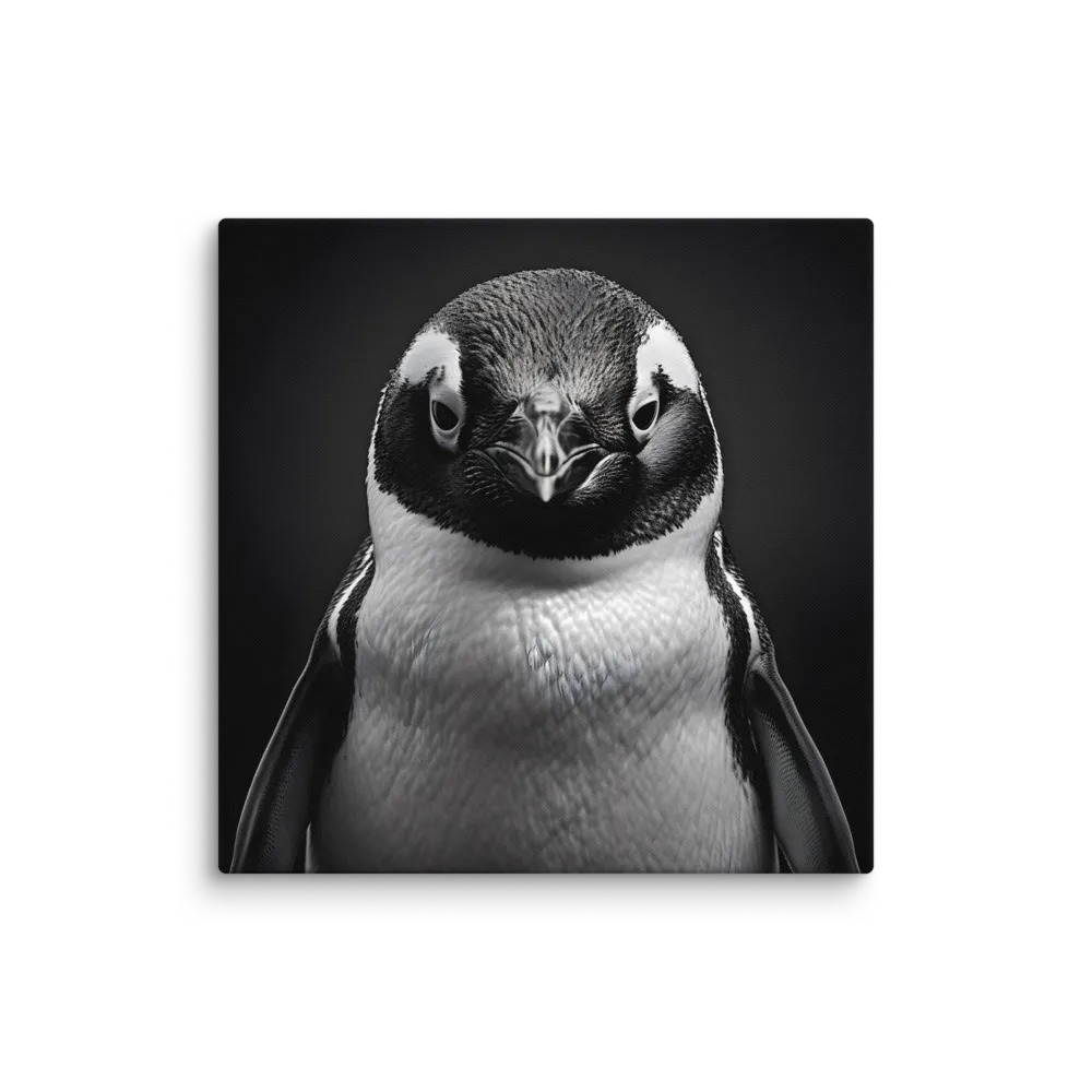 Majestic Penguin Portrait | Canvas | 37″×37″