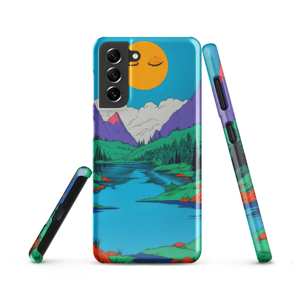 Whimsical Serenity in Vibrant Colors