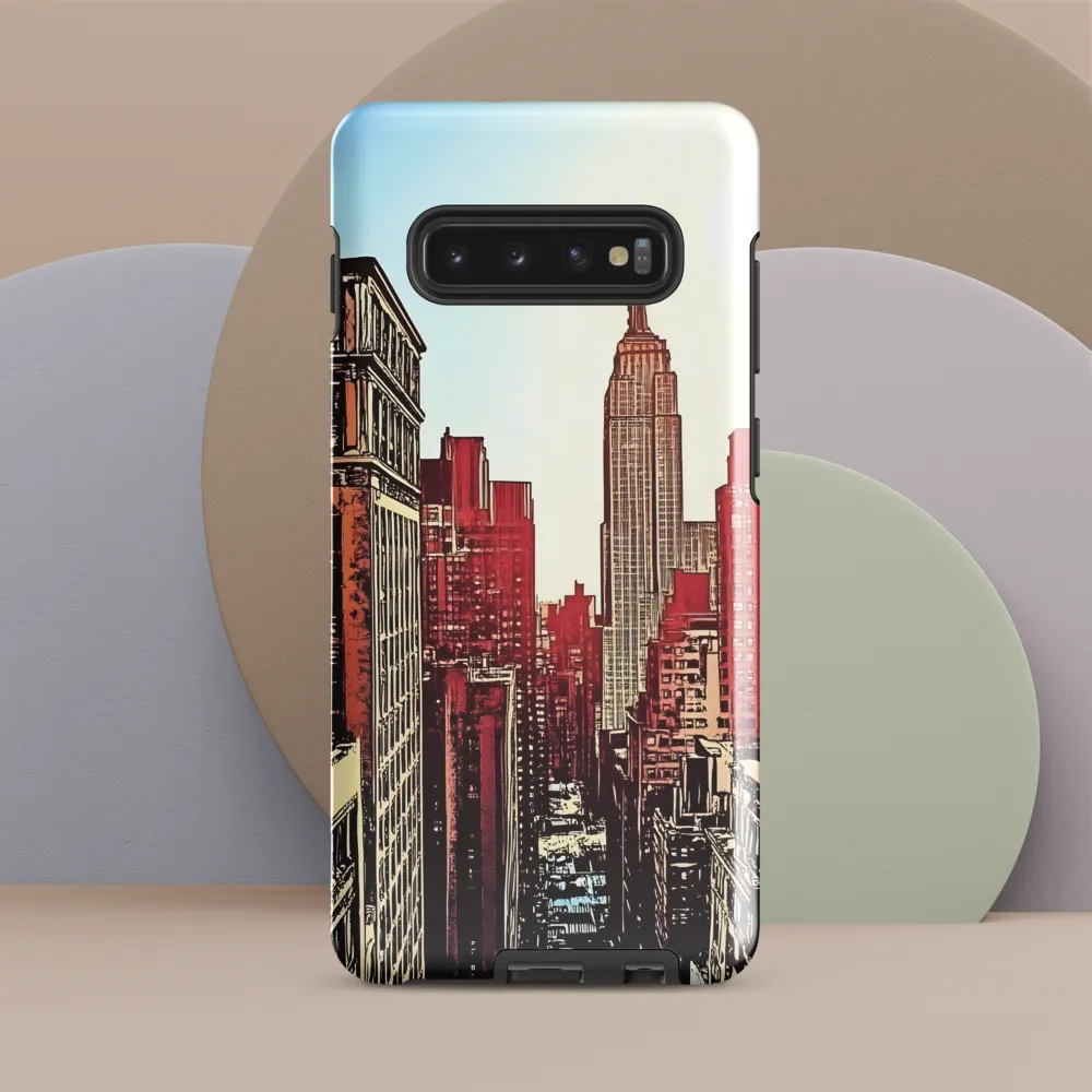 Urban Symphony: A Tribute to the Skyline | Phone Case |  S10 Plus | Tough Case | Glossy