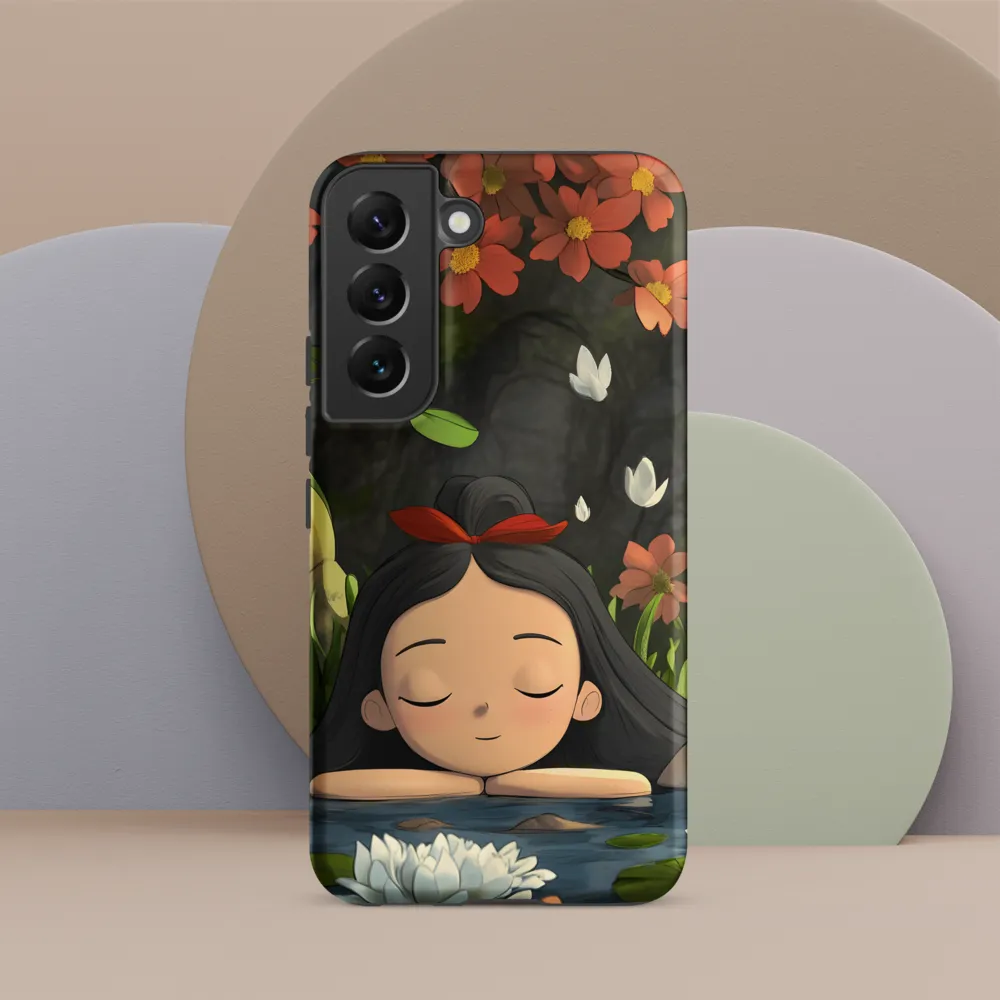 Tranquility by the Waterside | Phone Case |  S22 | Tough Case | Matte
