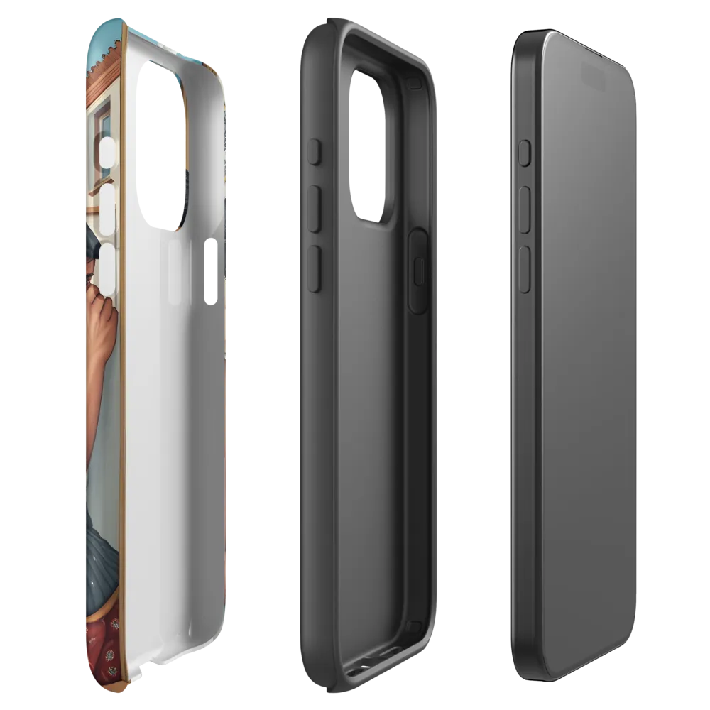 Tension Between Worlds | Phone Case |  15 Pro Max | Tough Case | Matte