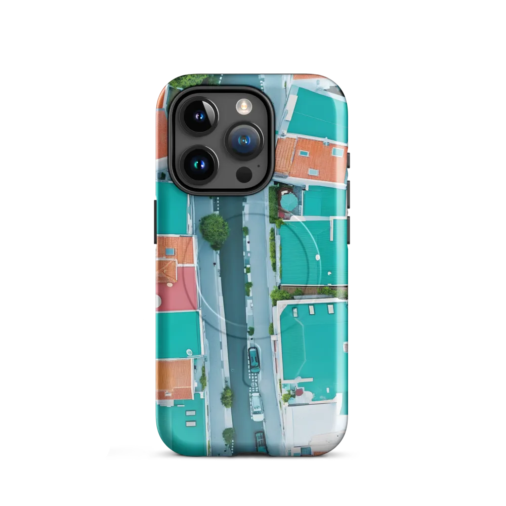 Charming Urban Tapestry | Phone Case |  15 Pro | MagSafe® Tough Case | Glossy