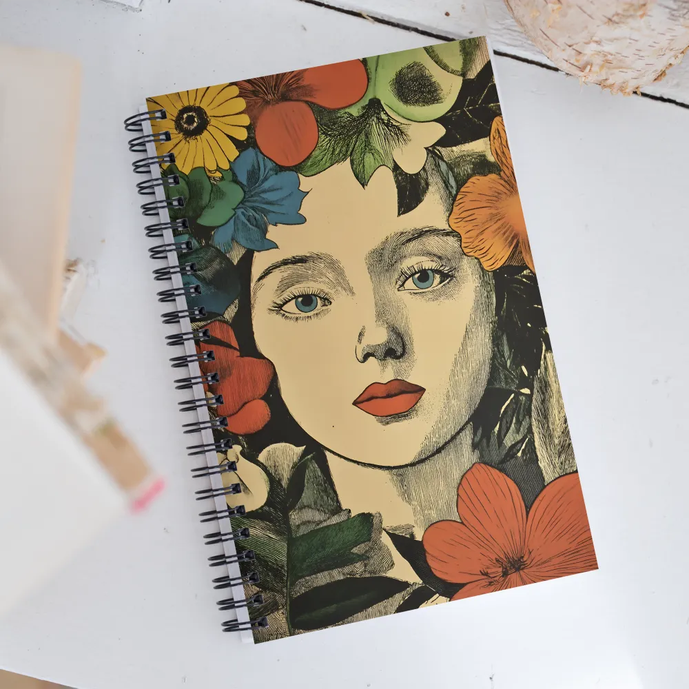 Serenade of Flora | Spiral Notebook