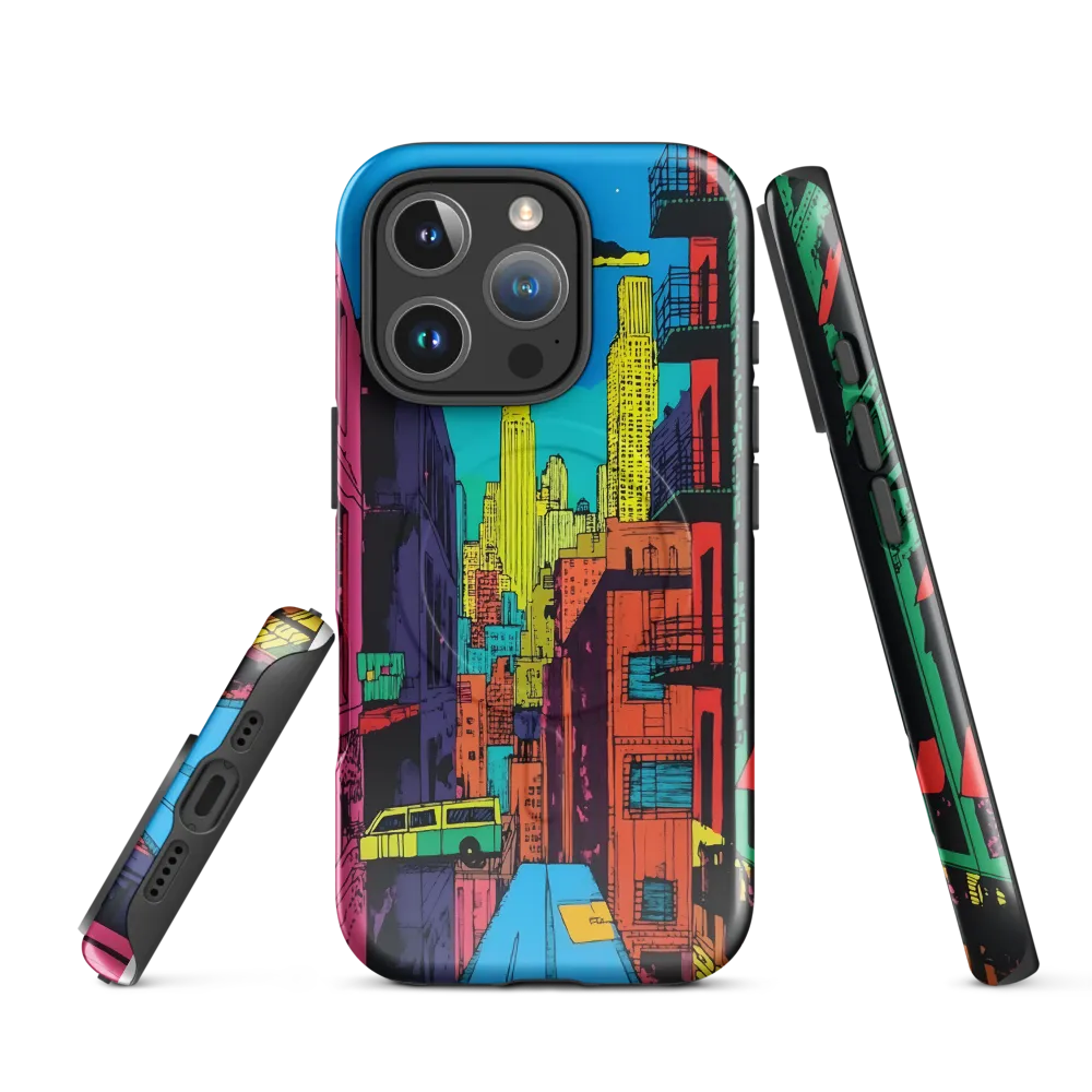 Urban Vibrance: A Pop Art Cityscape
