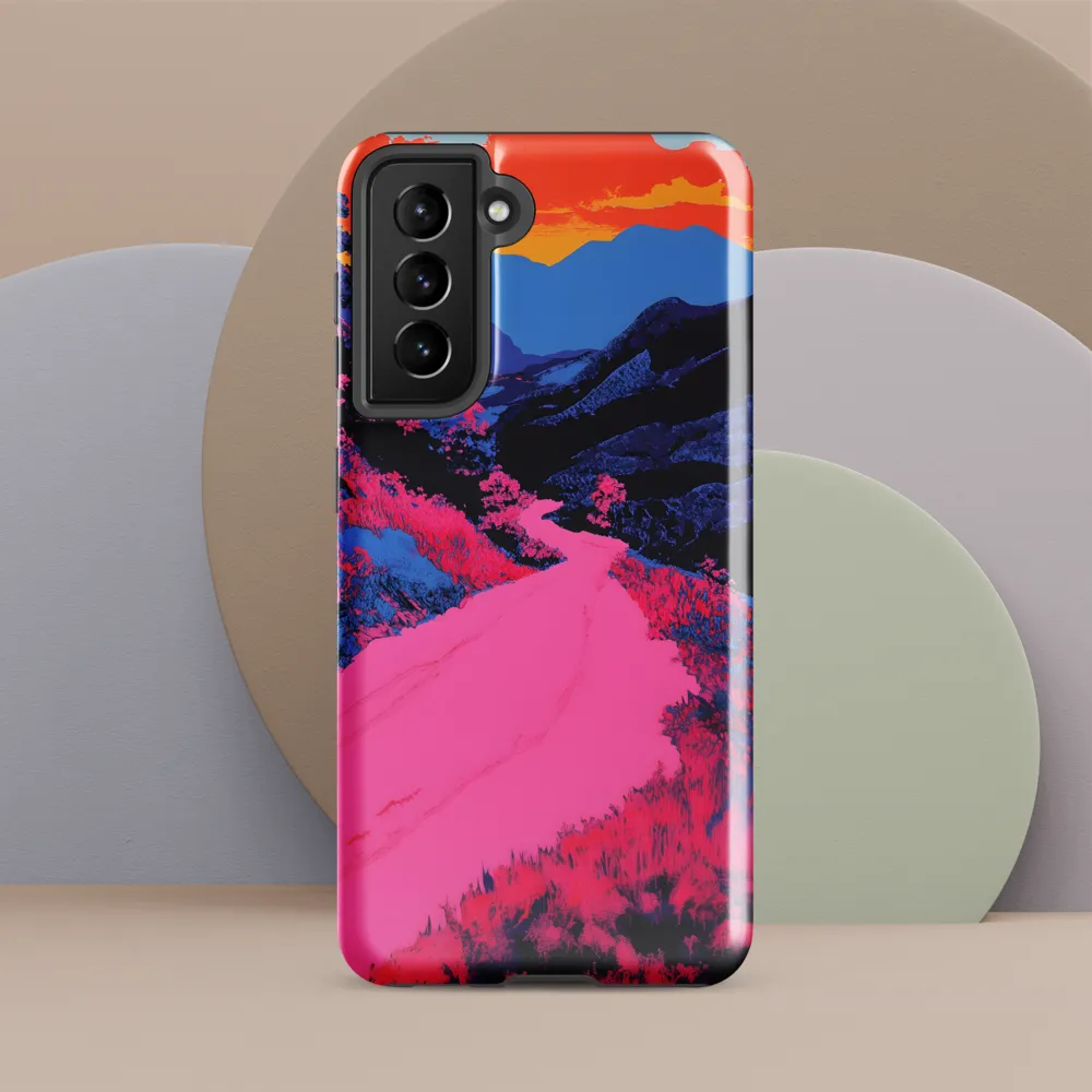 Ethereal Landscape in Vivid Hues