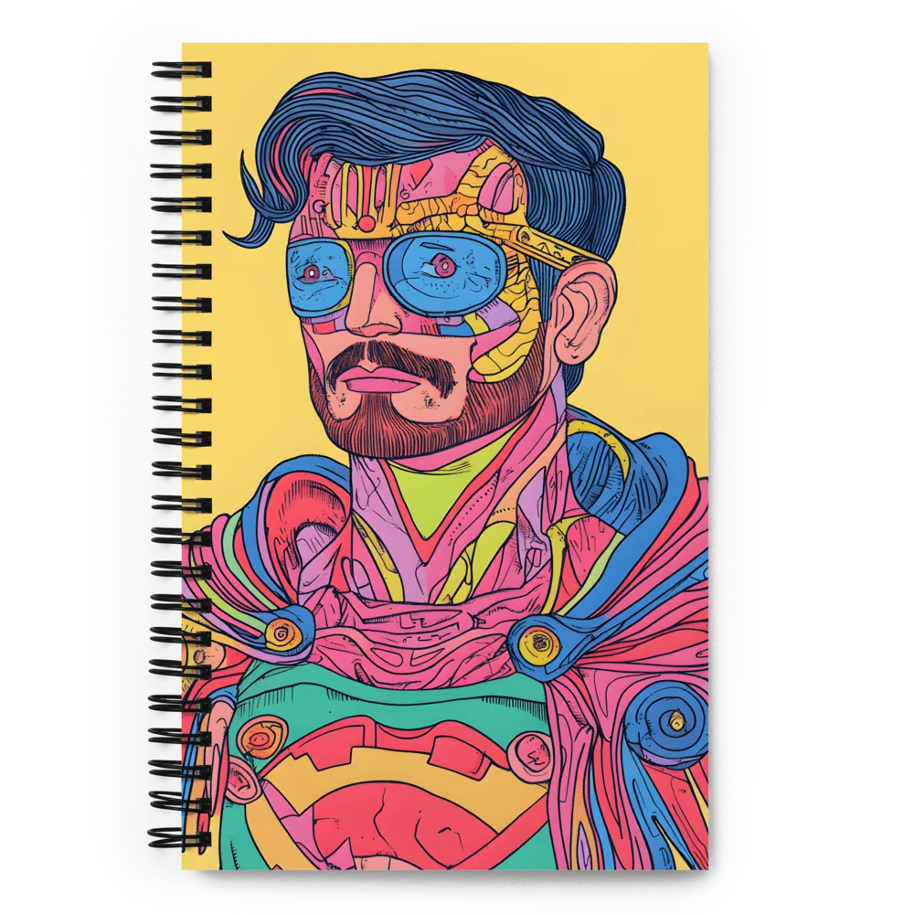 The Colorful Guardian | Spiral Notebook