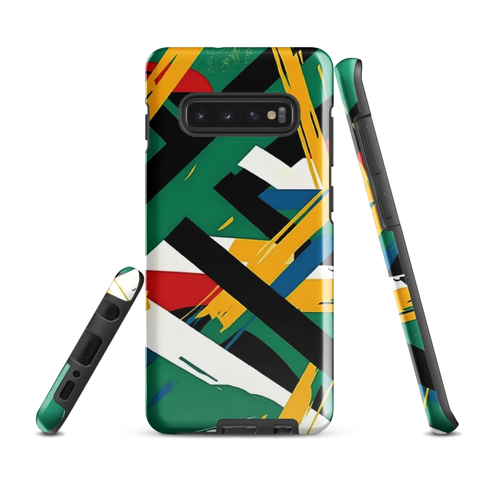 Dynamic Interplay of Colors | Phone Case |  S10 Plus | Tough Case | Glossy