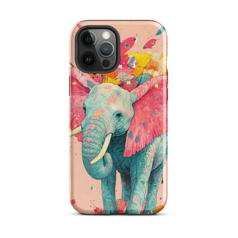 Whimsical Elegance: The Floral Elephant