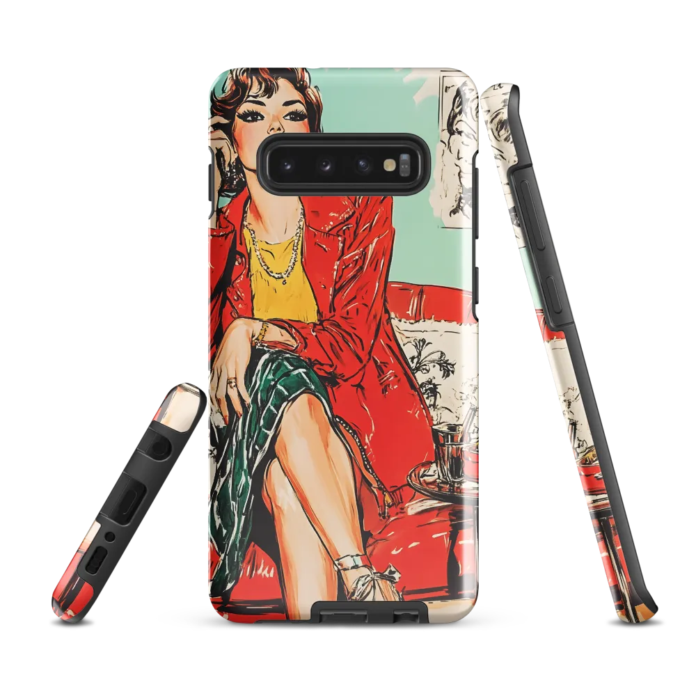 Chic Confidence | Phone Case |  S10 Plus | Tough Case | Glossy