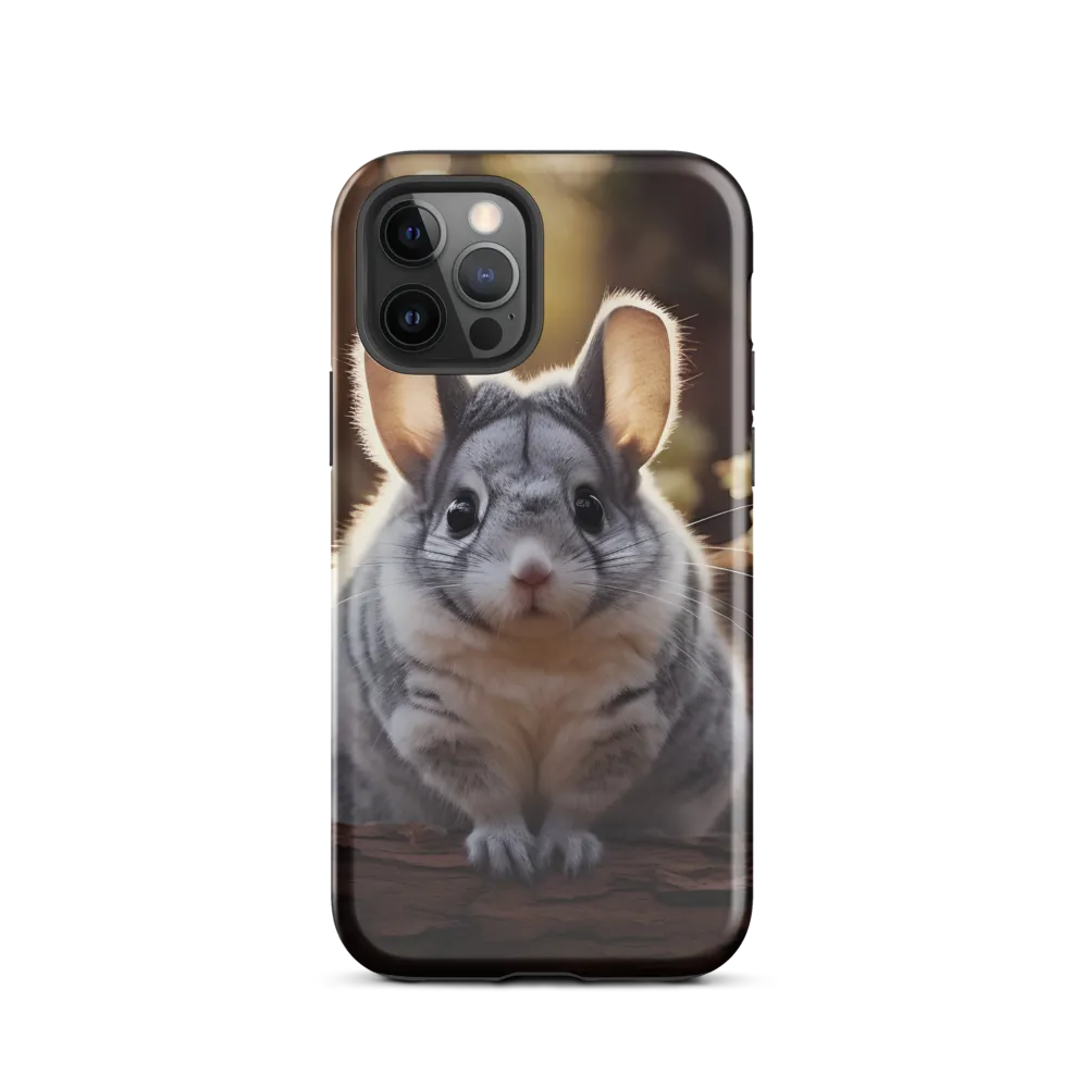 Curious Chinchilla in the Forest