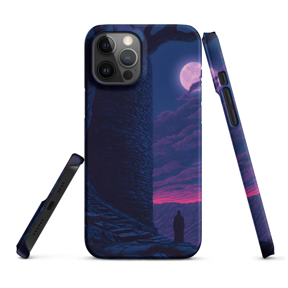 Moonlit Solitude | Phone Case |  12 Pro Max | Snap Case | Matte