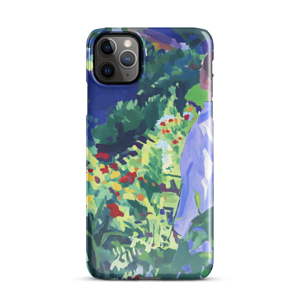 A Moment in the Garden | Phone Case |  11 Pro Max | Snap Case | Glossy