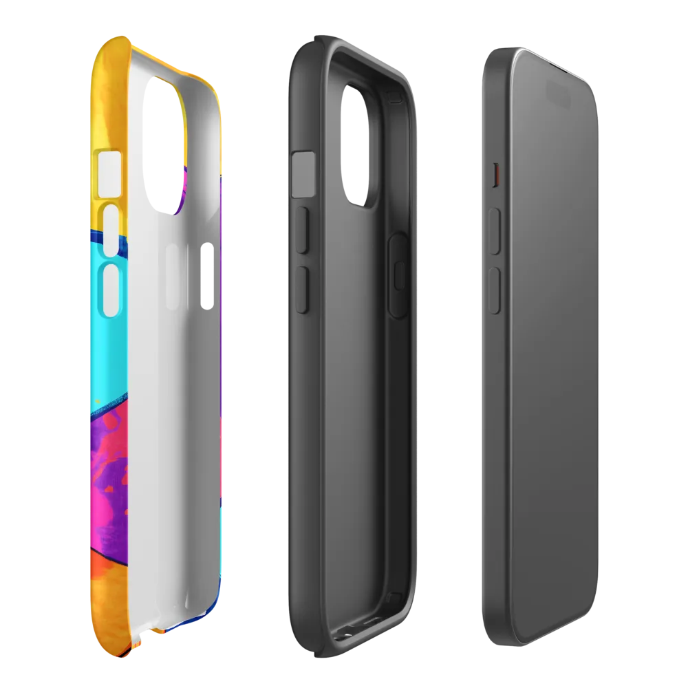 Playful Cubes in Vibrant Harmony | Phone Case |  15 | Tough Case | Matte