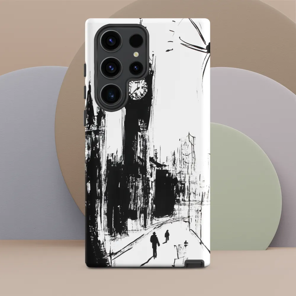 Clock Tower in Motion