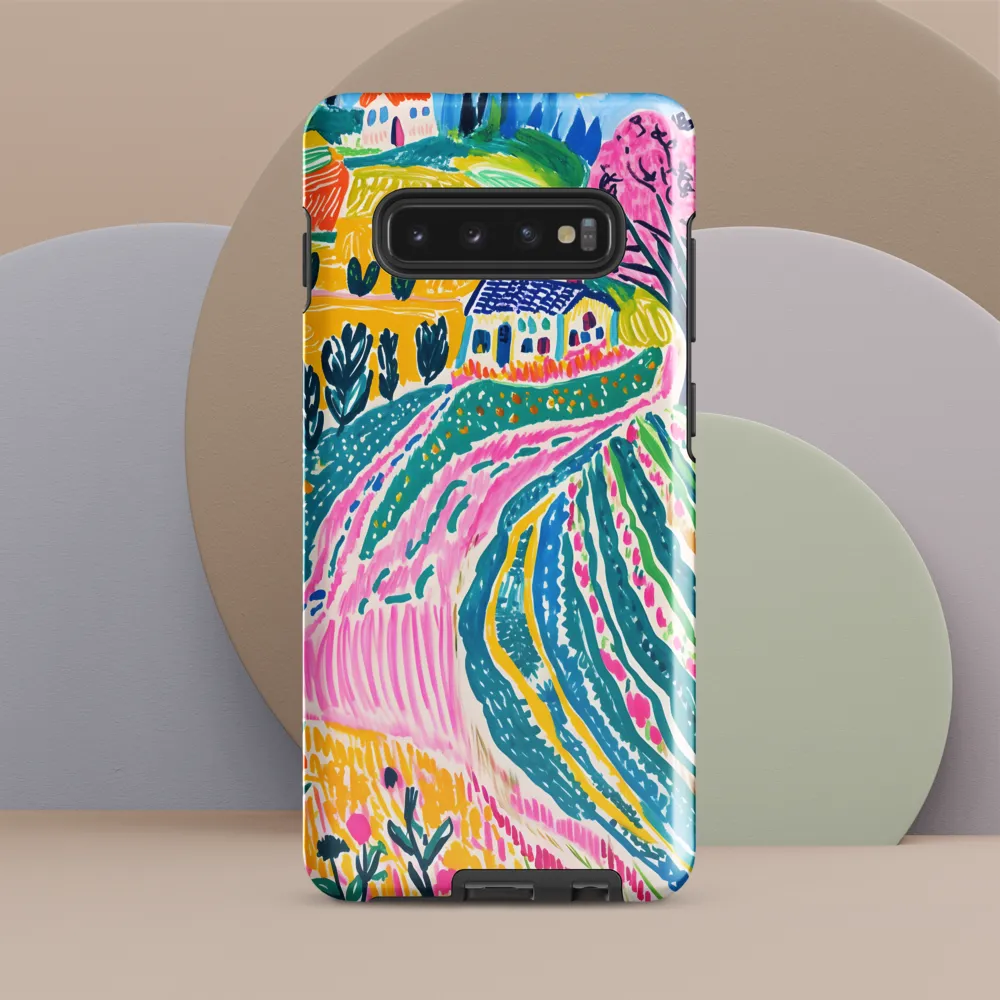 Vibrant Countryside Dreams | Phone Case |  S10 Plus | Tough Case | Glossy