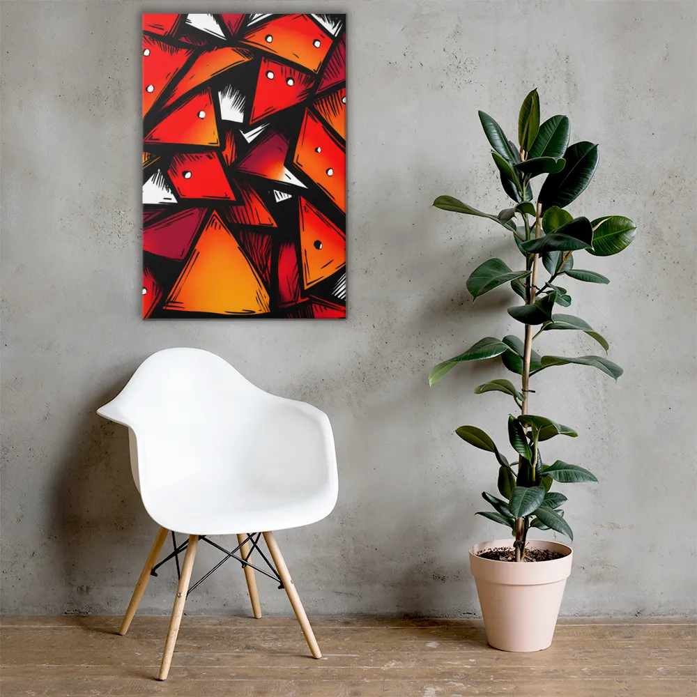 Dynamic Geometry of Red and Orange