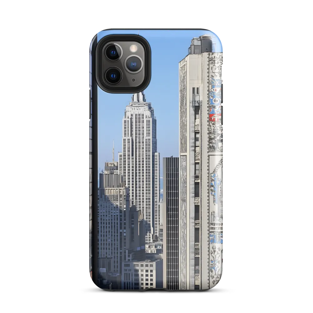 Urban Elegance: New York's Iconic Skyline | Phone Case |  11 Pro Max | Tough Case | Glossy