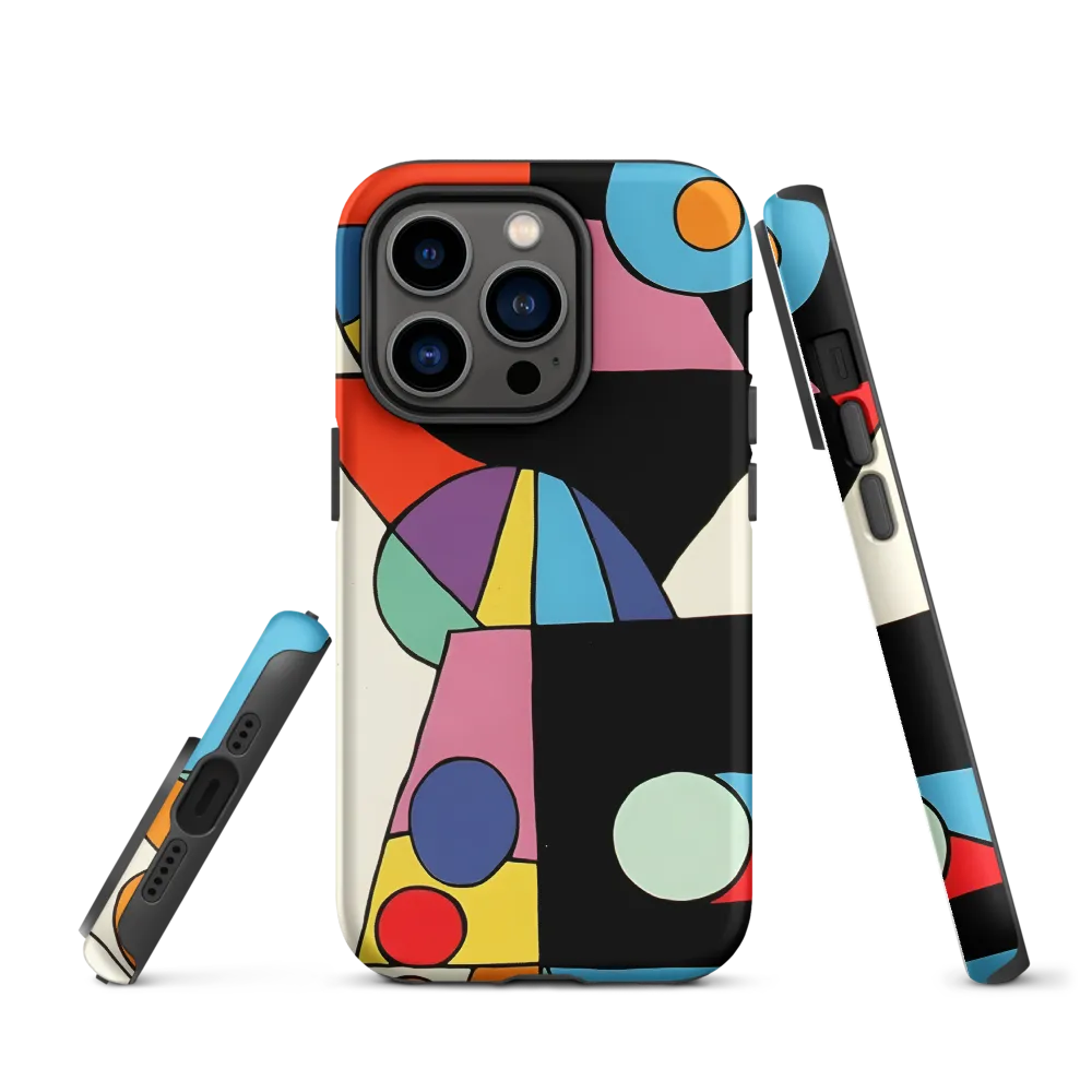 The Play of Shapes | Phone Case |  14 Pro | Tough Case | Matte