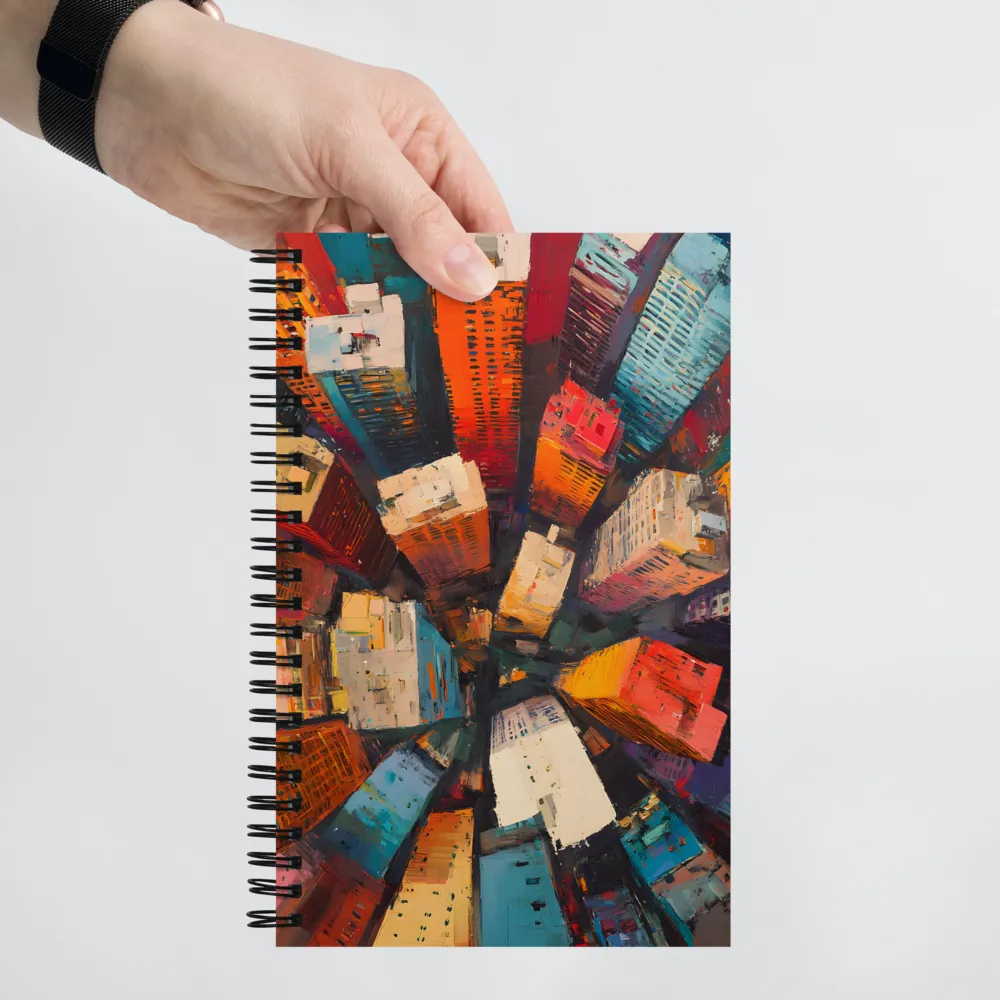 Urban Kaleidoscope | Spiral Notebook