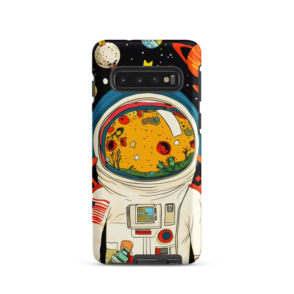 Cosmic Curiosity: Journey Within the Helmet