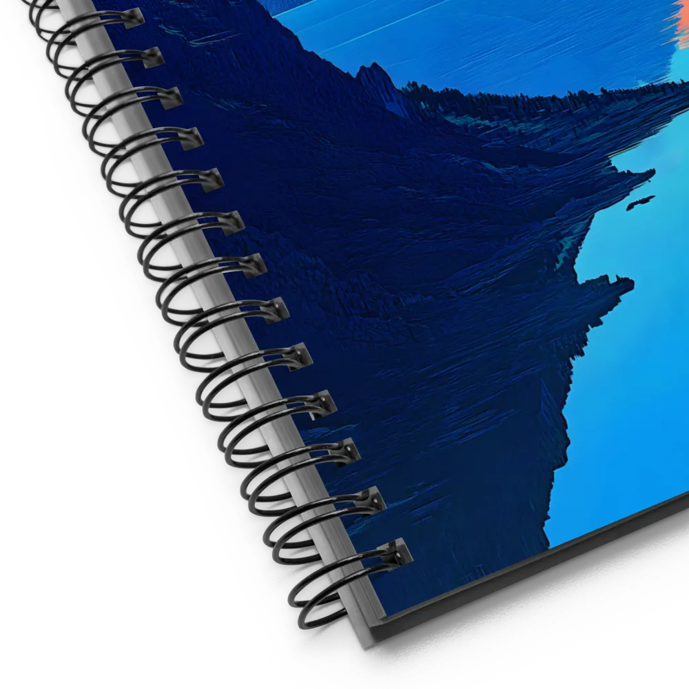 Reflections of Serenity | Spiral Notebook