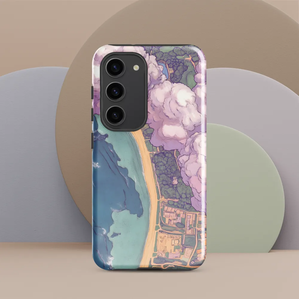 Serenity Over the Coast | Phone Case |  S23 | Tough Case | Glossy