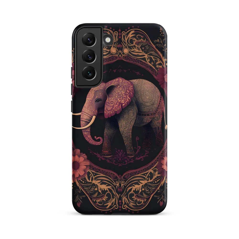 Regal Reverie: The Ornate Elephant | Phone Case |  S22 Plus | Tough Case | Matte