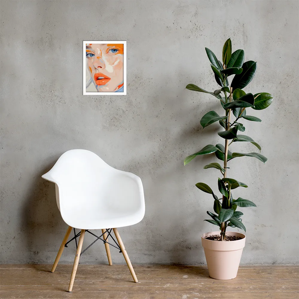 Ethereal Expressions | Poster with White Frame | 11″×14″