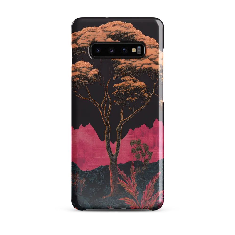 Ethereal Flora: The Enchanted Tree | Phone Case |  S10 Plus | Snap Case | Glossy