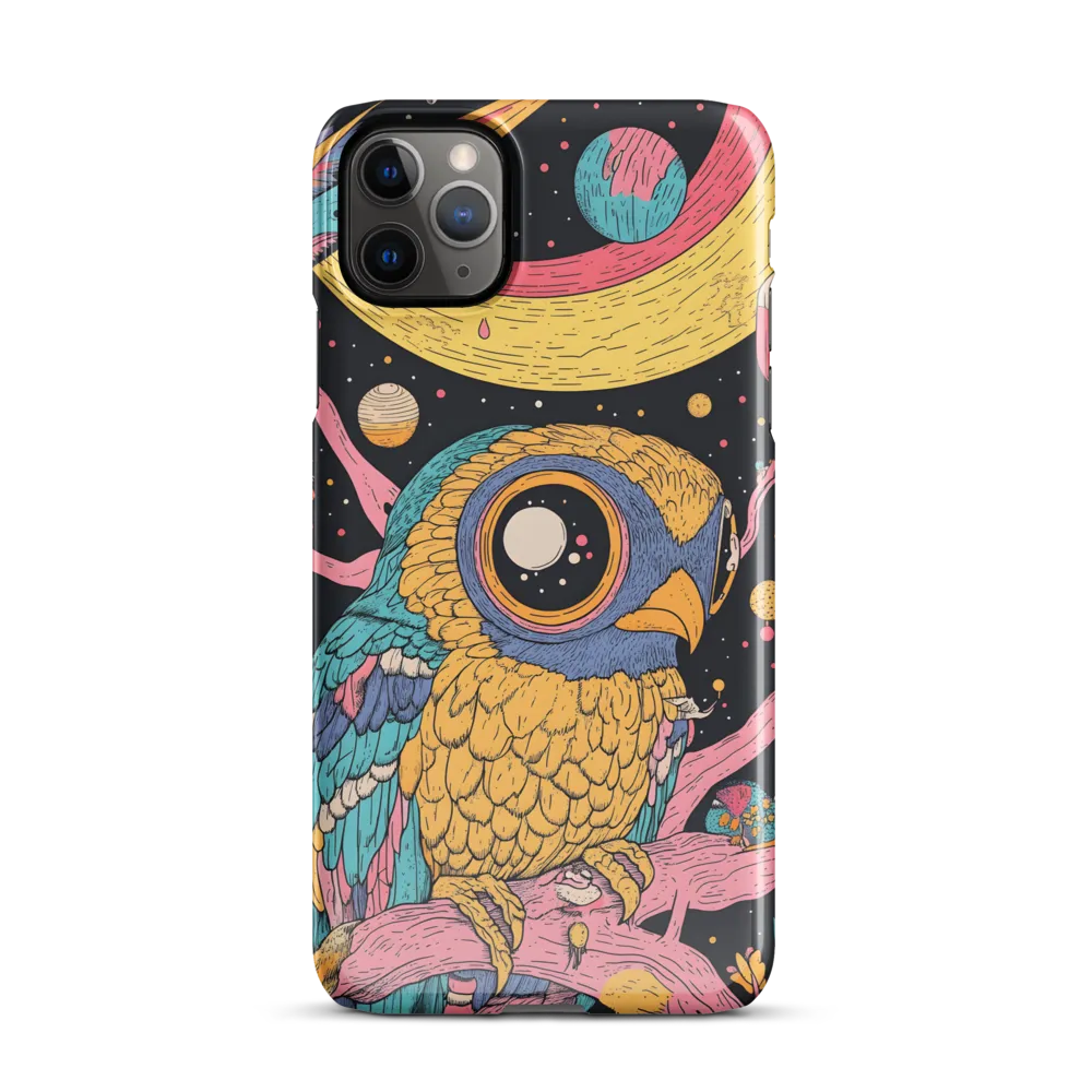 Whimsical Cosmic Owl | Phone Case |  11 Pro Max | Snap Case | Glossy