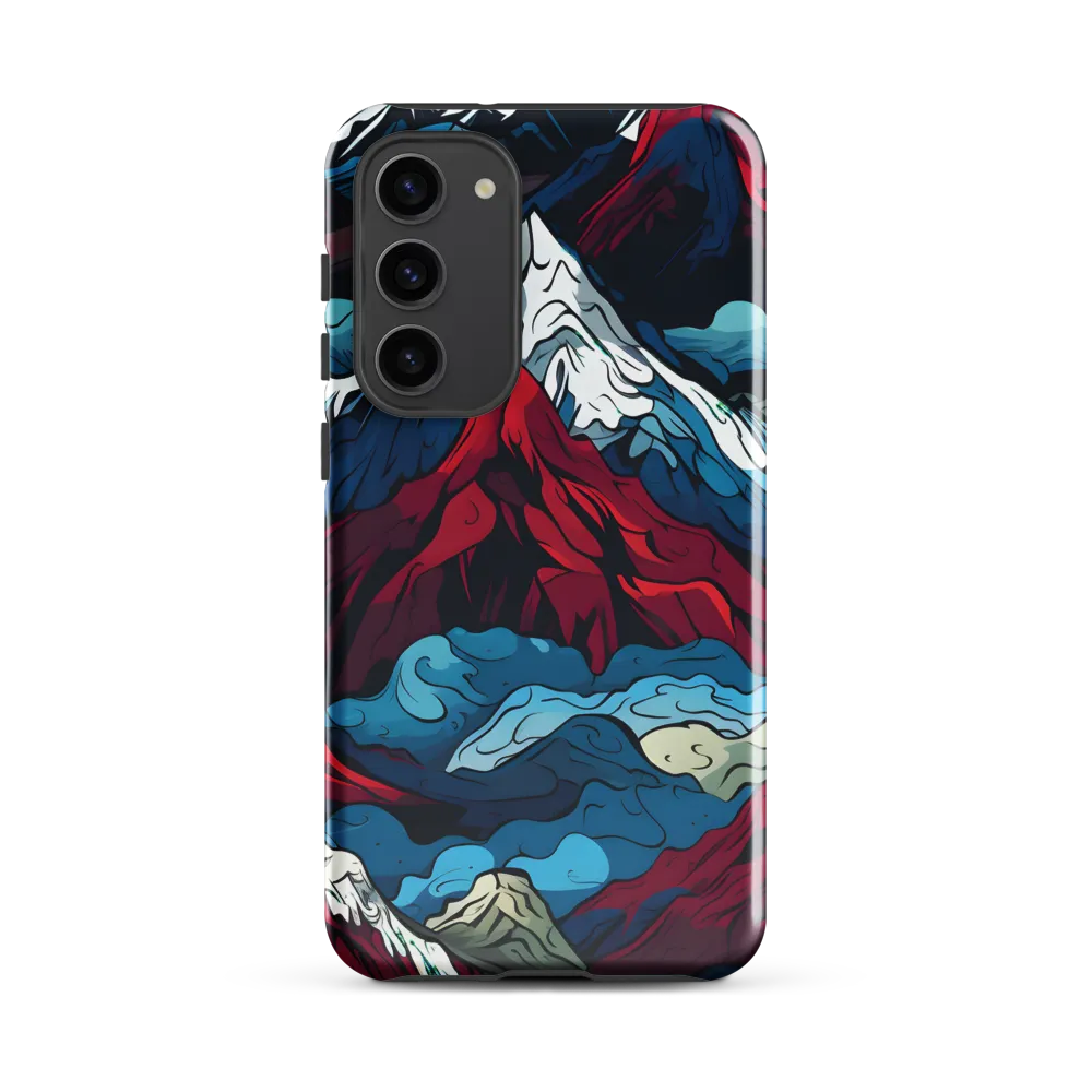 Mountain Majesty: An Abstract Voyage