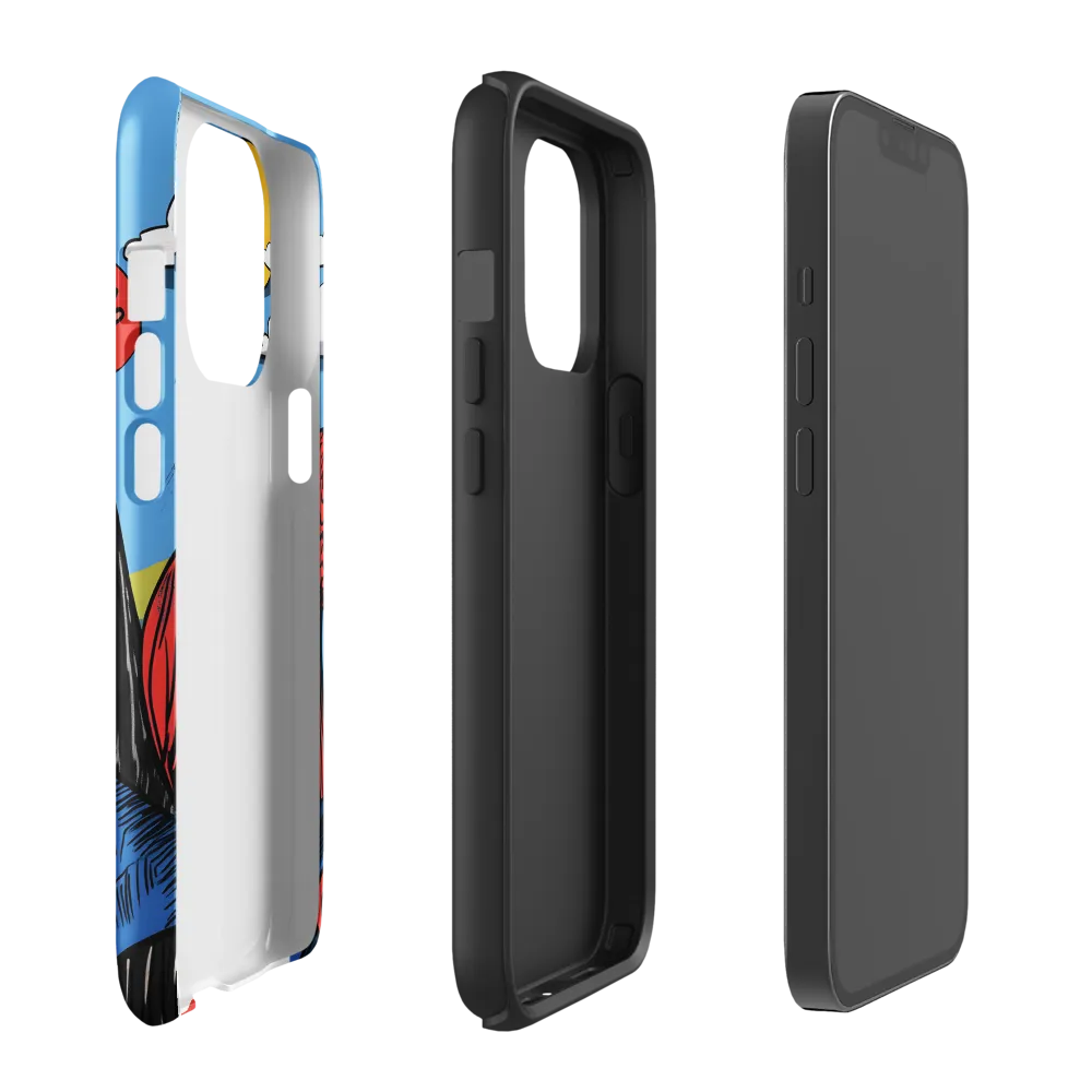 A Playful Journey Through Whimsical Woods | Phone Case |  13 Pro | Tough Case | Glossy