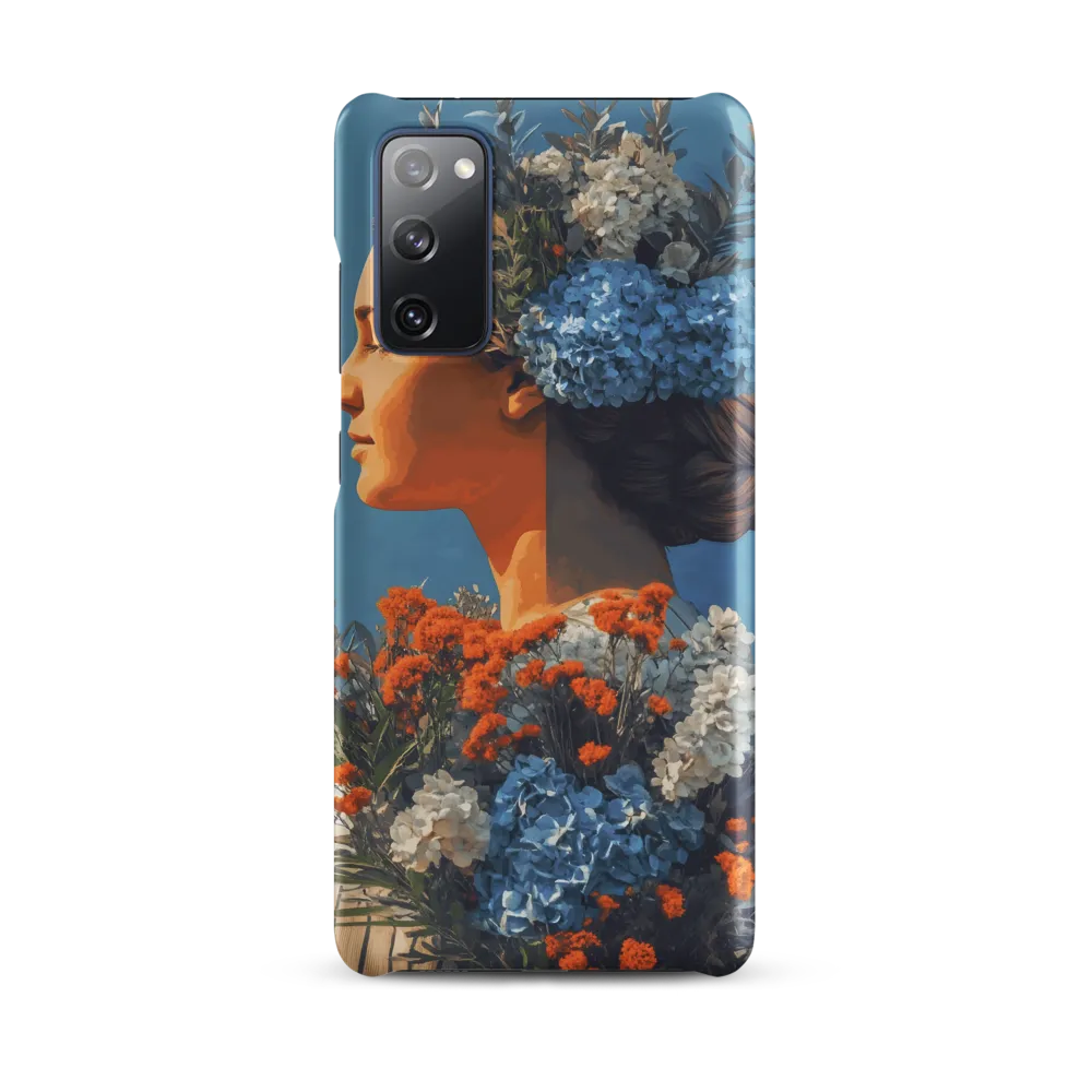 Floral Reverie: A Portrait of Serenity