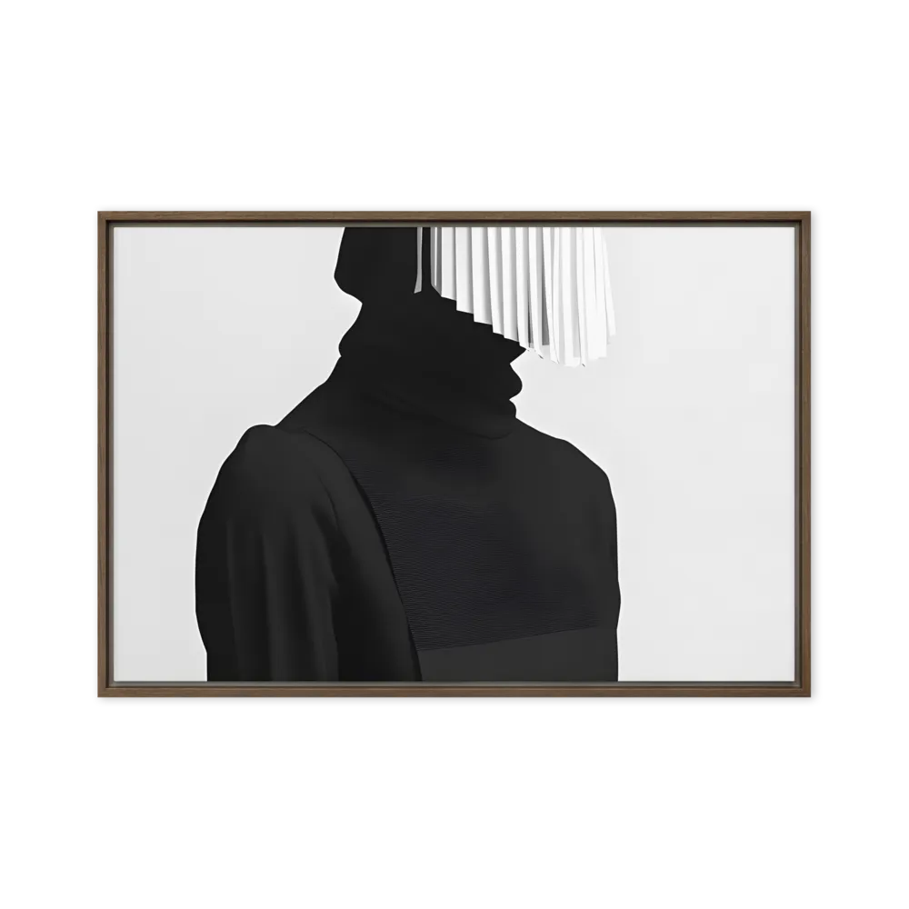 Veil of Mystery | Canvas with Brown Frame | 24″×36″